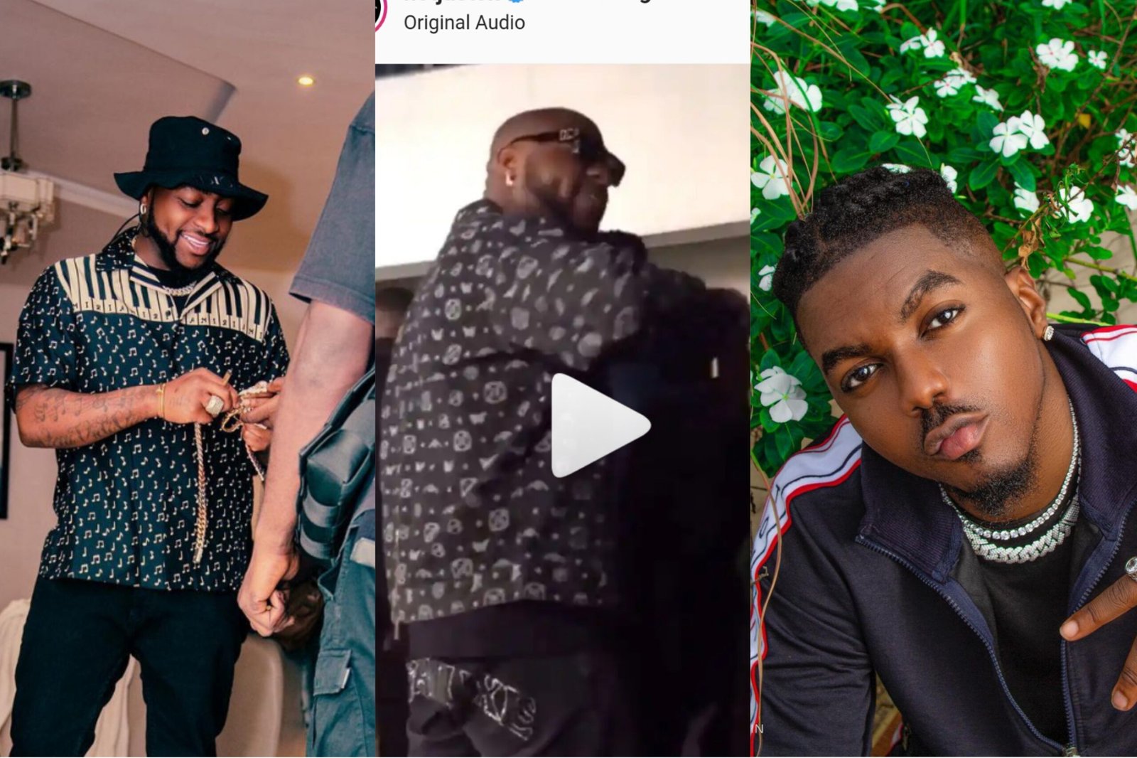 Reactions as Davido’s upcoming song with singer Skiibi surfaced online (snippet video)