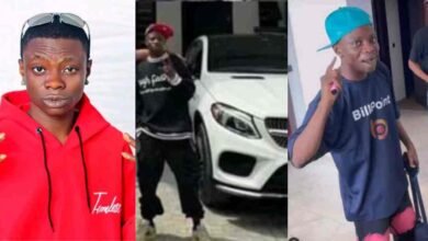 “Young Duu Grace Na 6G” – Many Congratulates as Portable's signee Acquires Brand New Benz