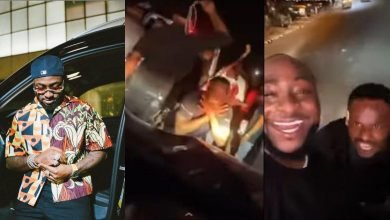 Davido Shuts Down The Street Of Onitsha, As Zubby Michael Clears Road For Him (Video)