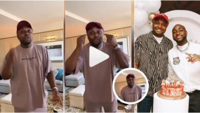 “Follow who know Road” – Davido’s PA Isreal DMW says as he arrives Dubai with OBO, brags about O2 Performance (VIDEO)