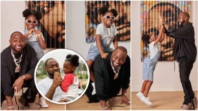 "I’m grateful to God that He chose me to be your father" – Davido once more celebrates daughter, Imade as she clocks 7