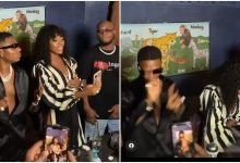 Awesome Video Of Wizkid Dancing With Gyakie And King Promise At An Event In Ghana (Video)
