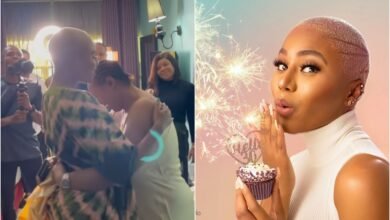 Moment Nancy Isime surprise a bride, Break down in tears on her Wedding Day (video)