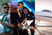 "Wizkid bought a private jet and didn't even announce it" - Fans express surprise at singer's revelation in a stage (WATCH)