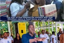 Prophet Jeremiah Omoto Fufeyin Lights up Christmas in Mercy City, Warri with over Thirty Million Naira worth of Gifts to Church Workers