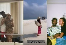 Singer Mr Eazi, Takes His Girlfriend, Temi Otedola To A Private Island For Breakfast (Video)