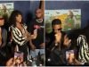 Awesome Video Of Wizkid Dancing With Gyakie And King Promise At An Event In Ghana (Video)