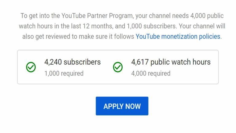 Step by step guides how to monetize your YouTube channel and the program's eligibility