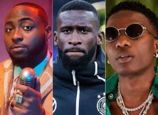 Davido, Wizkid and Burna Boy are my Afrobeat favorites - Chelsea player Rudiger