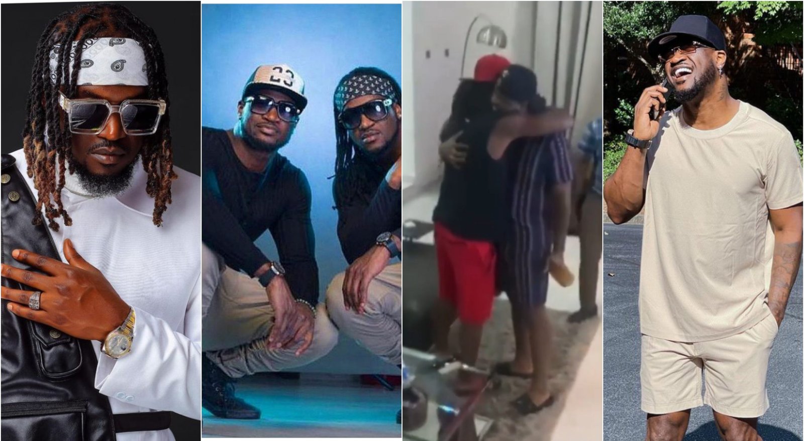 P-Square: “Happy birthday to us” – Peter and Paul celebrate first birthday together after years apart (Video)