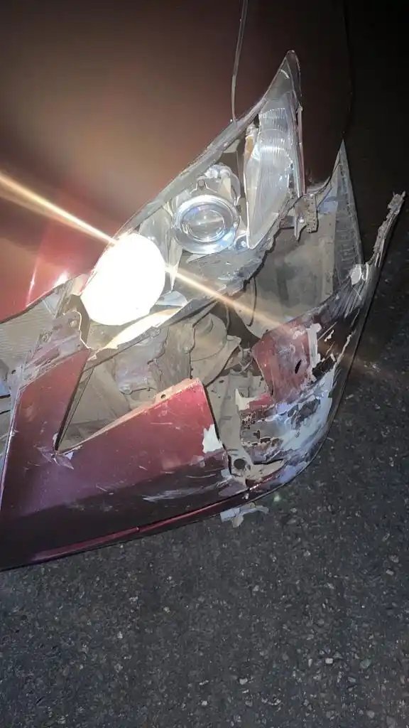 BBNaija Star, Tega Dominic Involved In Car Accident (Details & Photos)