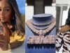 Tiwa Savage acquires customized diamond pendant worth millions of naira shares Video