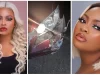BBNaija Star, Tega Dominic Involved In Car Accident (Details & Photos)