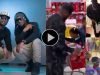 Peter Okoye takes his twin brother, Paul’s kids to shopping in the US as they also follow each other (Video)