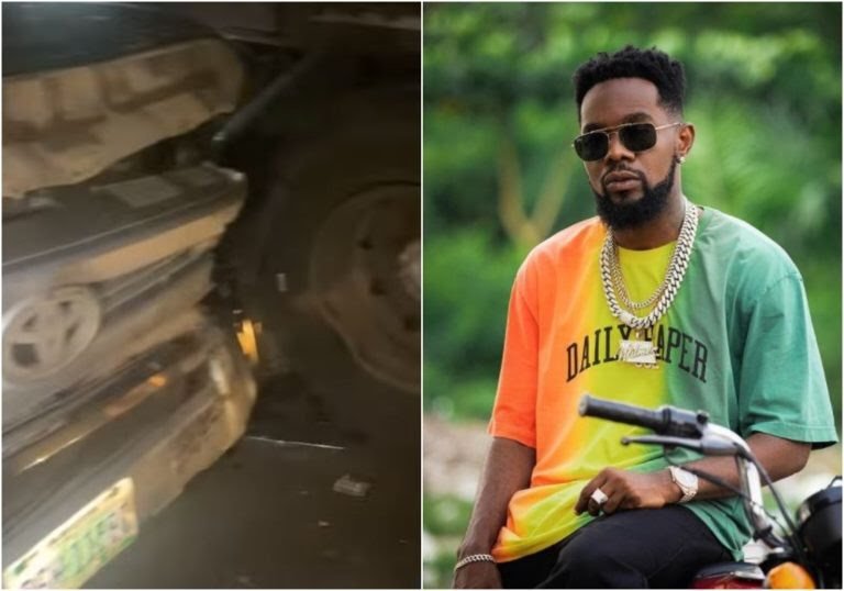 Singer, Patoranking survives a ghastly car accident