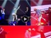 Wizkid Lagos Concert: Wild moment Wizkid spread $100 notes on Zazu Zeh singer Portable (video)
