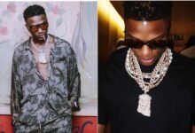 Wizkid gives a man dirty slap for allegedly trying to steal his diamond Necklace (video)