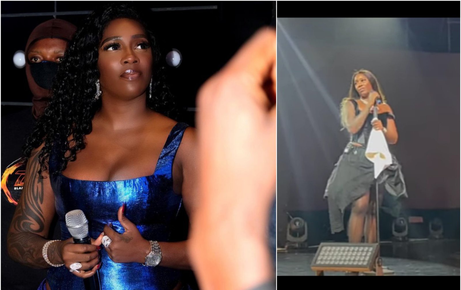 Tiwa Savage opens up on her tough year in front of Fans at her Concert (watch)