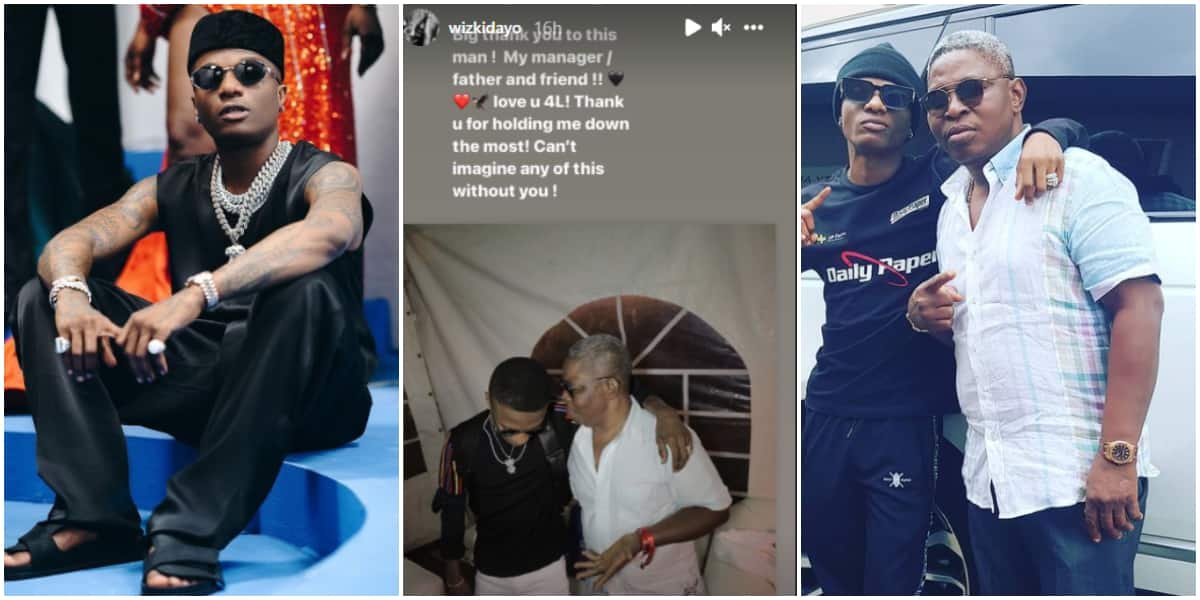 Wizkid surprises his Nigerian manager, Sunday Are with a brand new SUV car worth around N68m (video)