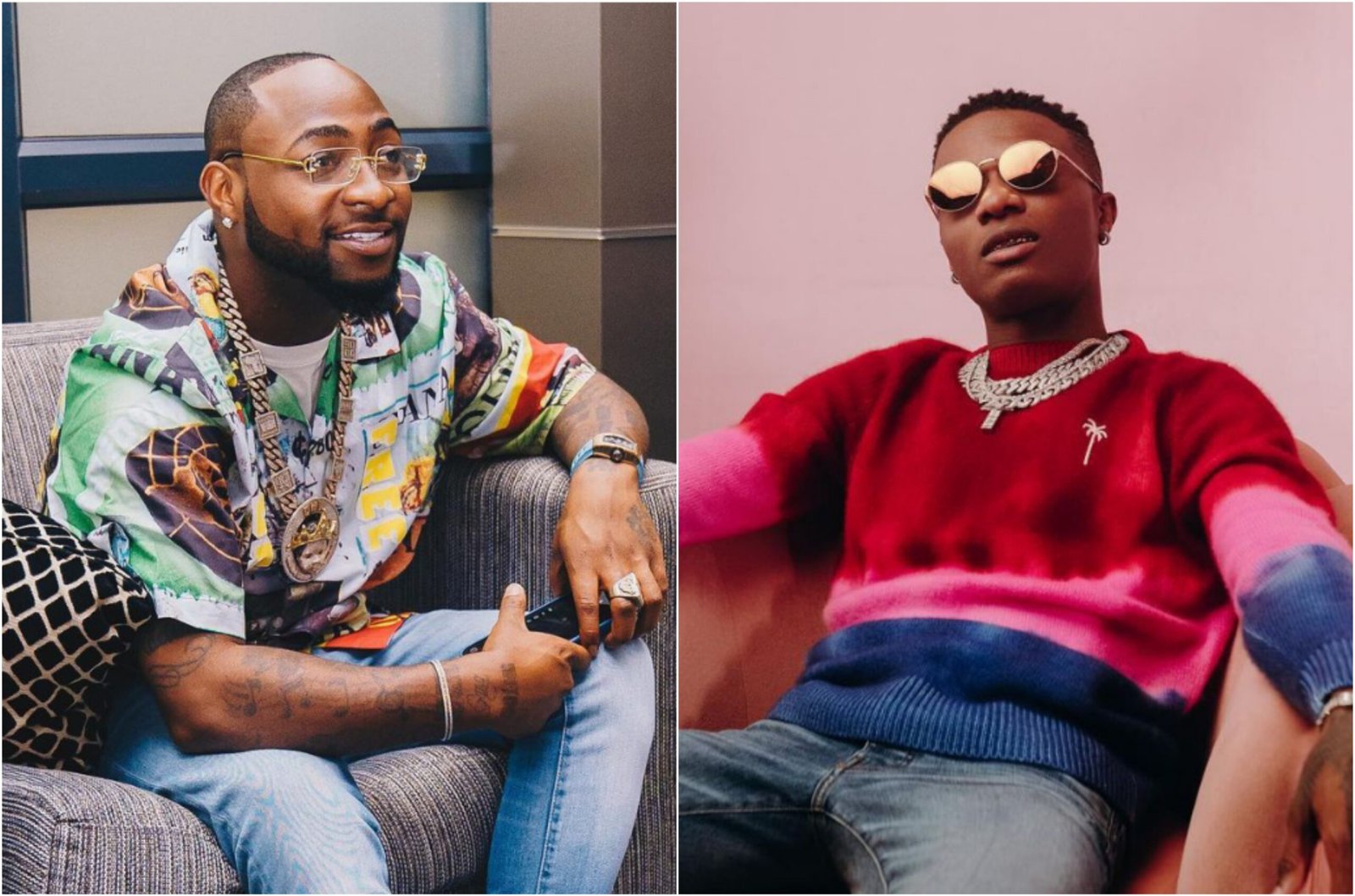 Wizkid jumps in excitement as he dances to Davido's Champion sound in a club (video)