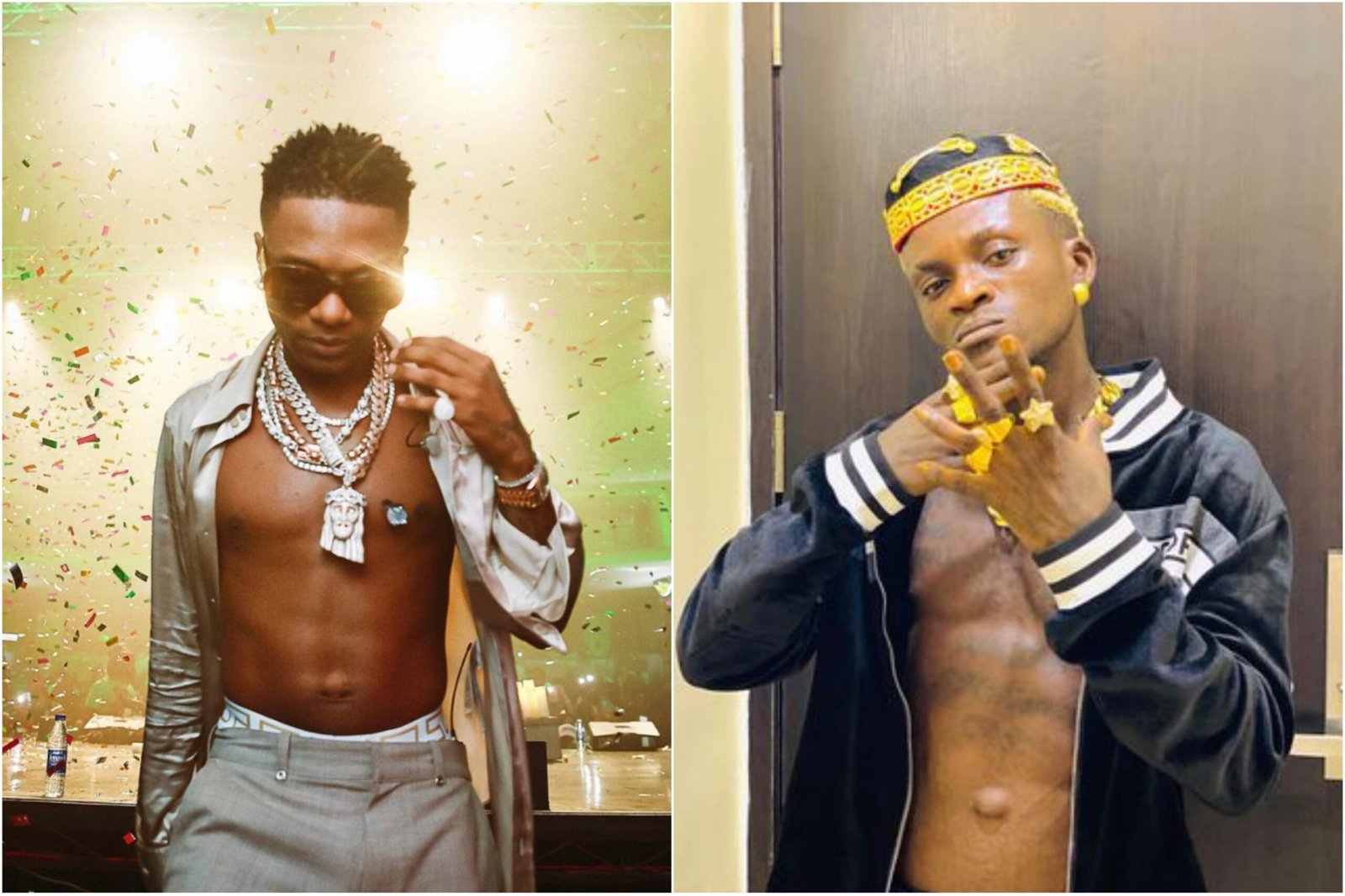 Wizkid shows off perfect moves to Portable’s Zazu Zeh song in a club [Watch]