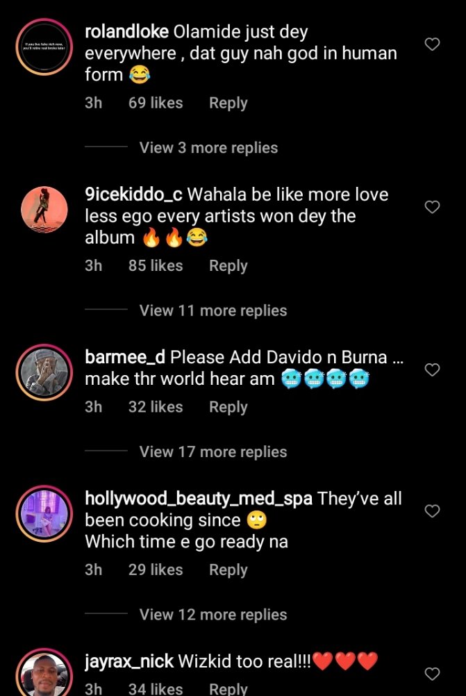 Where is Davido? – Fans react as Wizikd, Olamide and Wande Coal are spotted in the studio (WATCH)