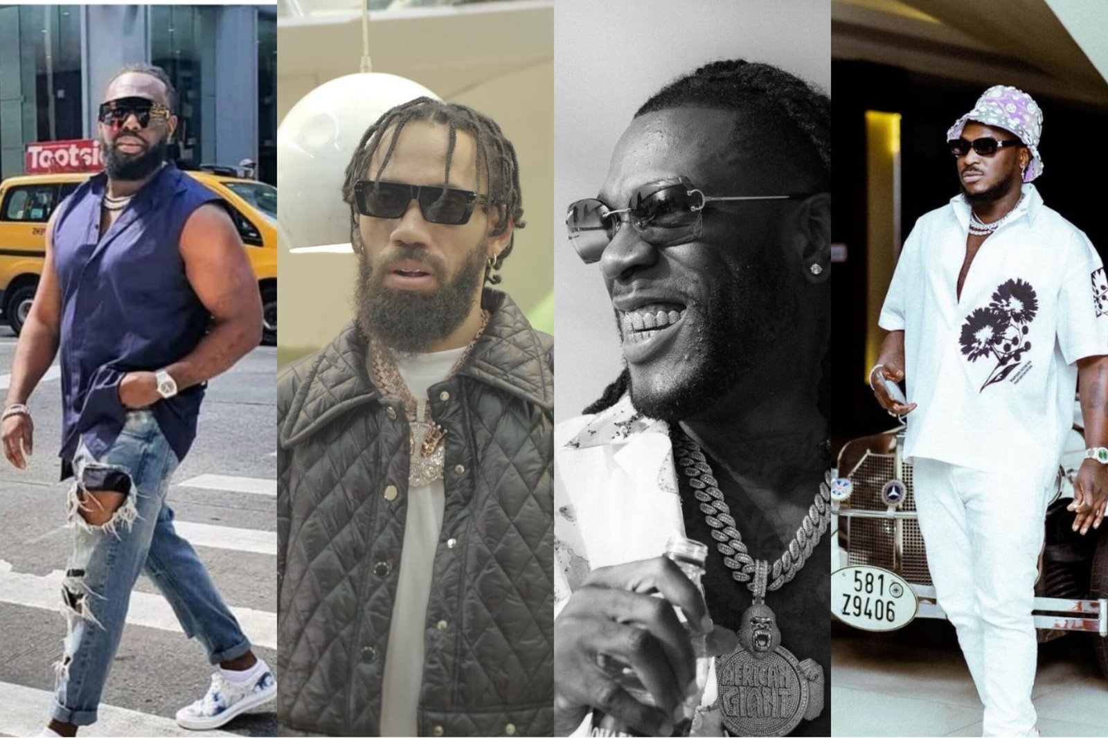 Amazing Moment Rapper, Phyno hosts Timaya, Burna Boy, Portable, other celebrities at his house (Video)
