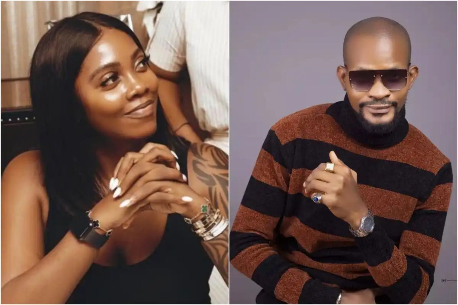 We never recover from your tape – Uche Maduagwu drags Tiwa Savage over her outfit to an event in Ghana