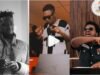 Where is Davido? – Fans react as Wizikd, Olamide and Wande Coal are spotted in the studio (WATCH)