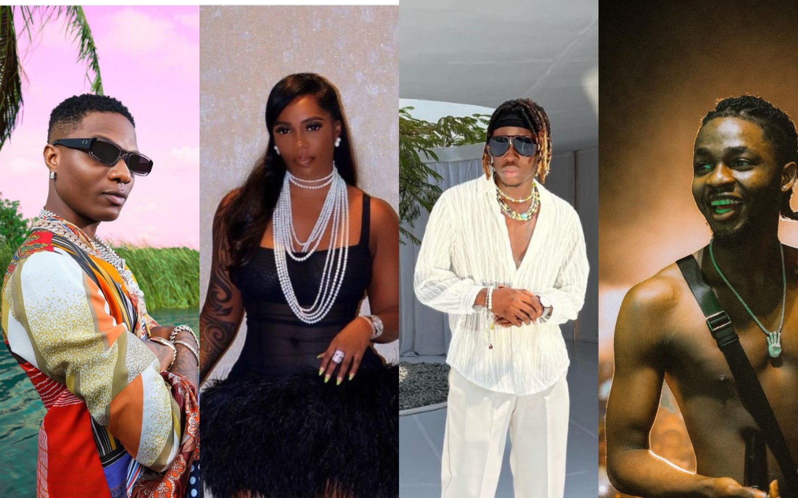 Wizkid, Tiwa Savage, Fireboy DML, Omah Lay top artists to slug it out at NAACP image Awards