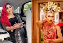 “I’m rich and I don’t need school” – Bobrisky says after James Brown returnes to school in UK