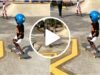 Wizkid’s son Zion trends as he displays his skating skills in a new lovely video