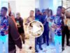“Doings get levels” – Reactions as Actor Zubby Michael Make it rain of Cash at E-money’s Birthday (VIDEO)