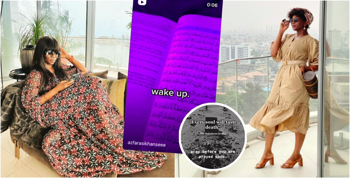 “She just converted” – Fans react as veteran actress Genevieve Nnaji shares Islam related video warning people to wake up (WATCH)