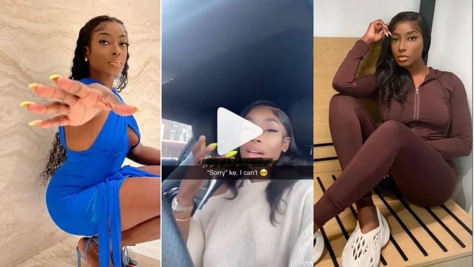 “Na home training u no get” – Reactions as Actress Dorcas Fapson says she doesn’t know how to say ‘sorry’ to men (Video)