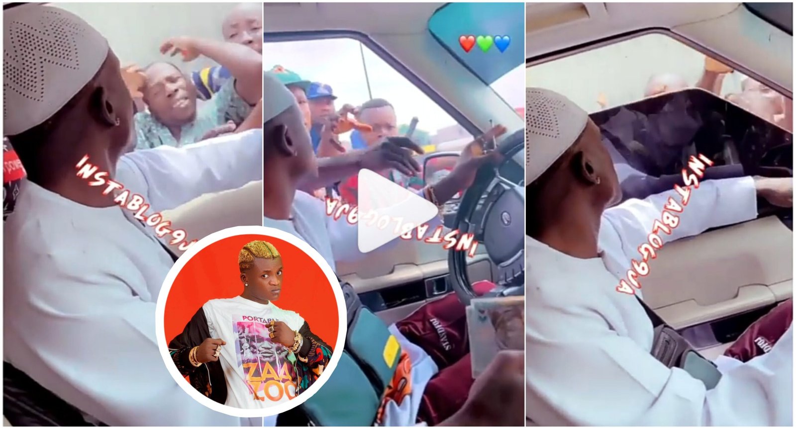 Singer, Portable shows love to fans with enormous sum of cash as he celebrates his Birthday (VIDEO)