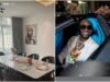 Watch Davido show off his electric automated Curtains worth millions of Naira in his Banana Island mansion (Video)