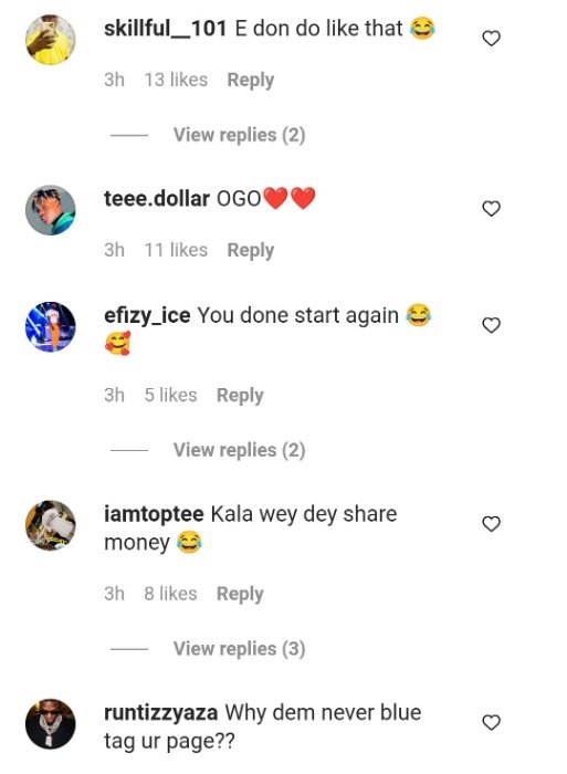 "Kala wey dey share money” – Reactions as Portable made money rain on the street once again (VIDEO)