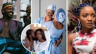 “Take my ATM card and buy yourself a new bag” – Singer Adekunle Gold tells his wife, Simi, as she turns a new age