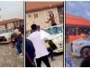“Where una dy see dis Money!” – Huge reactions as Youngboys seen throwing Money at people from a car on the street (VIDEO)