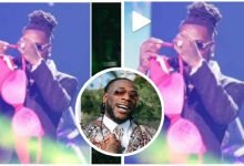 “Feel free to throw some more” – Burna Boy says as Fans stone him with bras as he makes crowd go wild at Madison Square (WATCH)