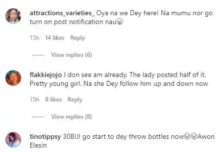 "OBO na national cake, E go reach everyone" – Reactions as Davido allegedly moves to new girl (See Details)