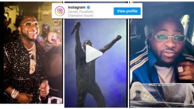 “We’re making history” Instagram official account showers accolades on Davido who recently sold out London O2 arena (WATCH)