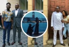“Somebody is taking my baby” - Billionaire Femi Otedola cries out as he reacts to News of Mr Eazi Proposing To his Daughter Temi