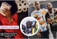 "God bless you Mor Oga"- Isreal DMW publicly appreciates Davido for gifting his fiancée ₦500k (VIDEO)