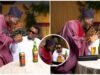 "Put Your Akant Number Here" – Comedian, Mr Macaroni pays respect as he meets Olamide