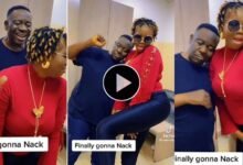 “Finally gonna nack” – Mr Ibu says as he shares romantic video with wife (Video)