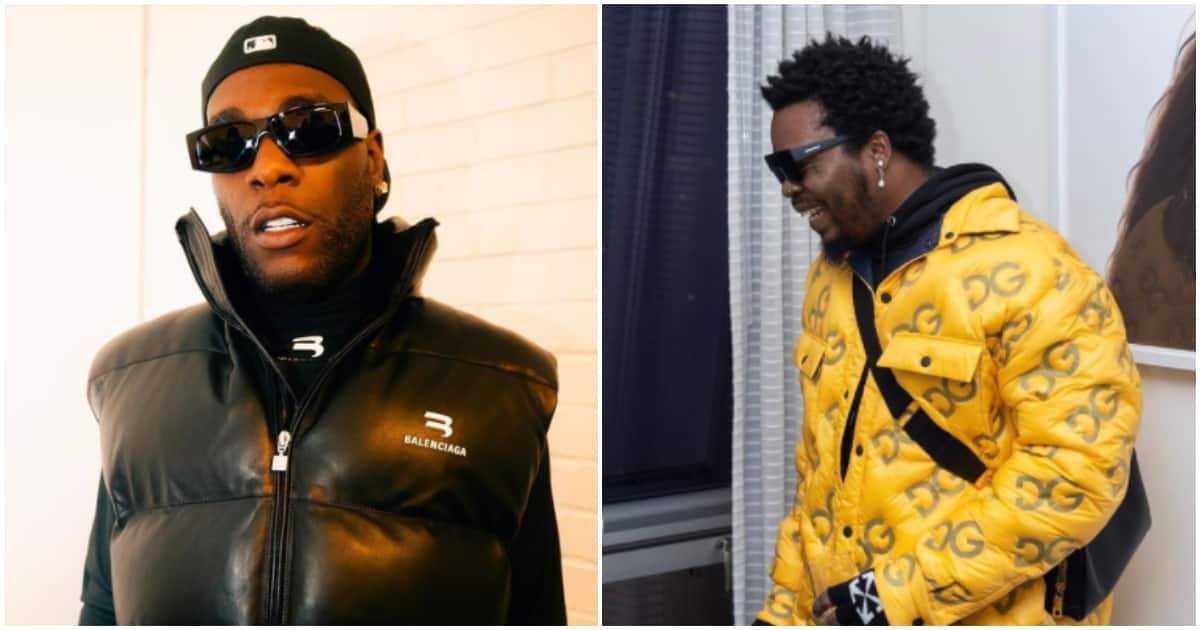 "Are these ones even fasting? No confuse us na." – Fans reacts as Burna Boy jokingly accuses Olamide of owing him 40 Azuls and he must pay after Ramadan