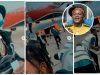 "Zazu invest o" – Netizens reasts as Portable sprays Money at the Airport be4 boarding from Benin to Lagos (VIDEO)