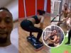 Reality TV star, Saga excited as Nini joins him to workout for the first time since BBN (VIDEO)